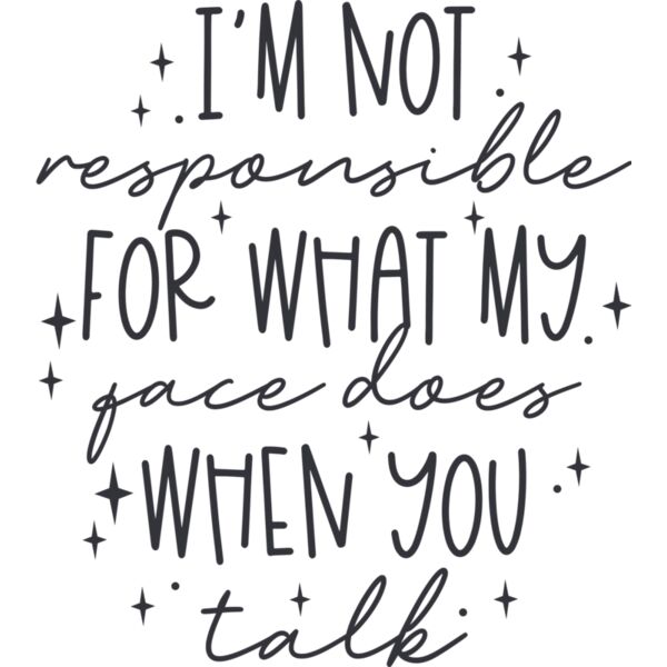 Im not responsible SVG Thumbnail